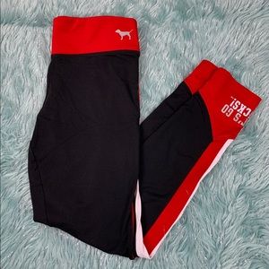 Pink Victoria’s Secret ultimate yoga Ohio state.